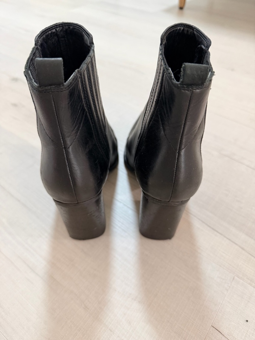 Marc Fisher Oshay Pointed Toe‎ Block Heel Boot Size 36.5 - Picture 5 of 14